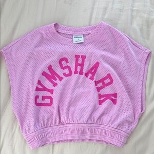 Gymshark Pink Mesh Crop Top